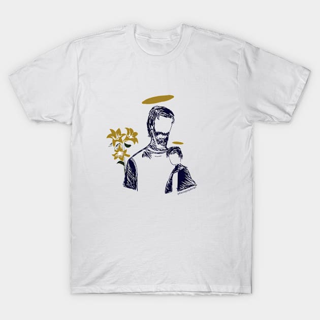 Saint Joseph T-Shirt by paucacahuate